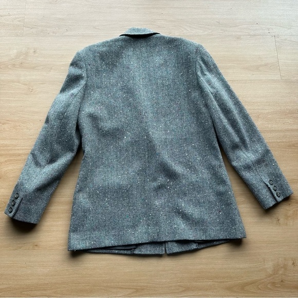 Vintage Pendleton 100% Virgin Wool Pencil Skirt Blazer Suit Set - Picture 14 of 15